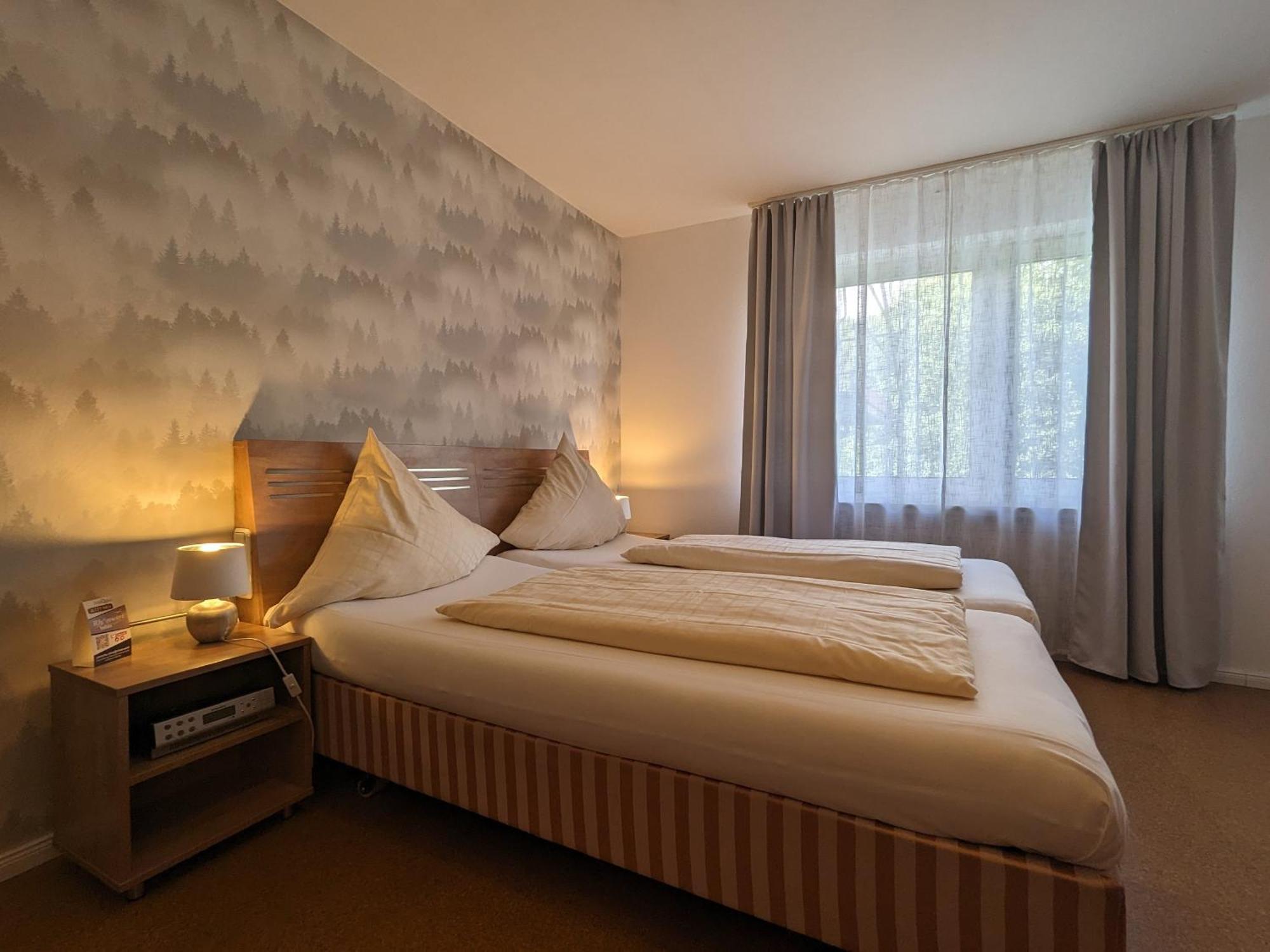 Hotel Berghof Wasserkuppe & Gaestehaus Fuldaquelle ゲルスフェルト 部屋 写真