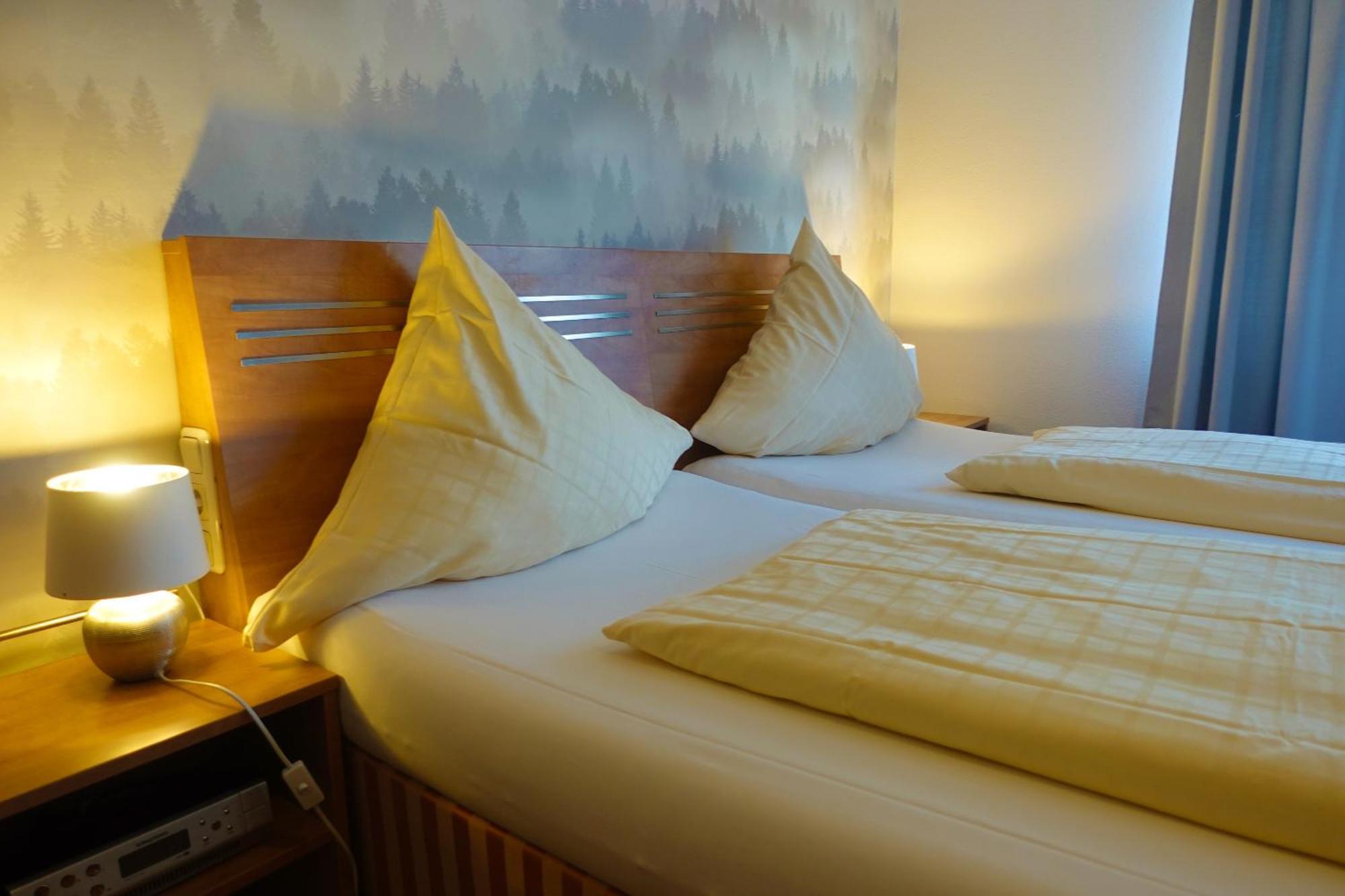 Hotel Berghof Wasserkuppe & Gaestehaus Fuldaquelle ゲルスフェルト エクステリア 写真